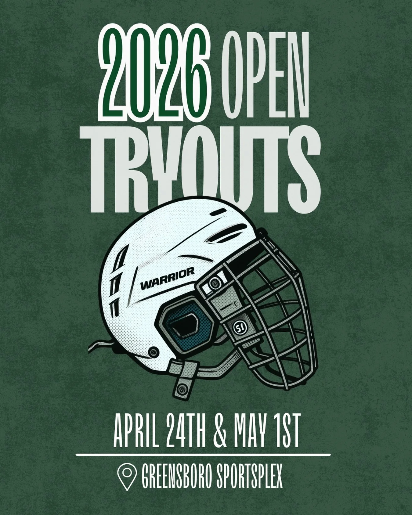 Tryouts are coming🃏

The 2026 Greensboro Gamblers season starts now.

📅 April 24 &amp; May 1
⏰ 7:00&ndash;9:00 PM
📍 Greensboro Sportsplex

Step on the floor and bet on yourself.
Earn your spot.

Lock in your place with the link in bio.