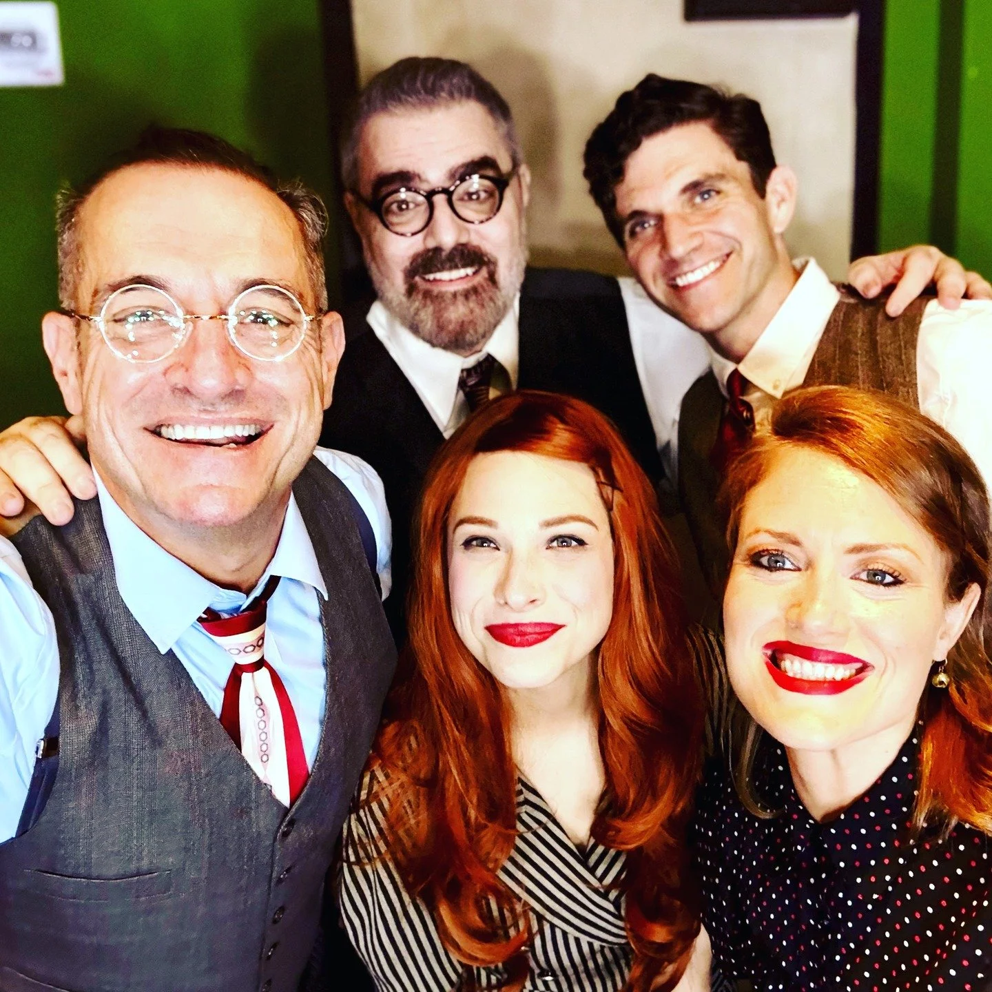 Our cast was over the Moon (and Saturn, and Mars) to perform at @wesleystace's Cabinet of Wonders at @citywinerynyc on Sept. 7. A magical, future-tastical show! Voomers from left: Writer/Creator/Narrator @jamiescreenberg, @anthonydevito (Multiple Cha