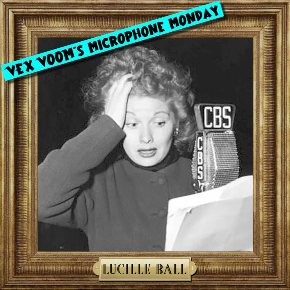 🎙 It's &ldquo;Microphone Monday&rdquo; - where we learn about the Hollywood legends who were ALMOST part of the Vex Voom universe!

⭐️ LUCILLE BALL ⭐️

A young Lucille Ball auditioned for the role of Vex Voom in 1938, but was not cast due to conflic
