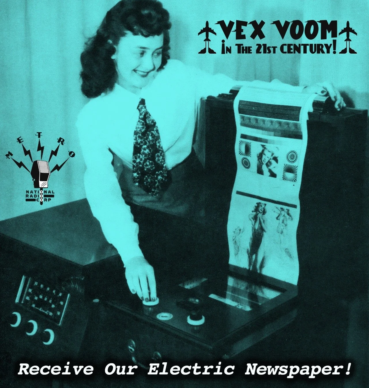 📻 DID YOU KNOW that in the late 1930s, the &ldquo;Finch Facsimile System&rdquo; was invented to transmit a &quot;radio newspaper&quot; to private homes, via commercial AM radio stations and ordinary radio receivers equipped with a special printer? 
