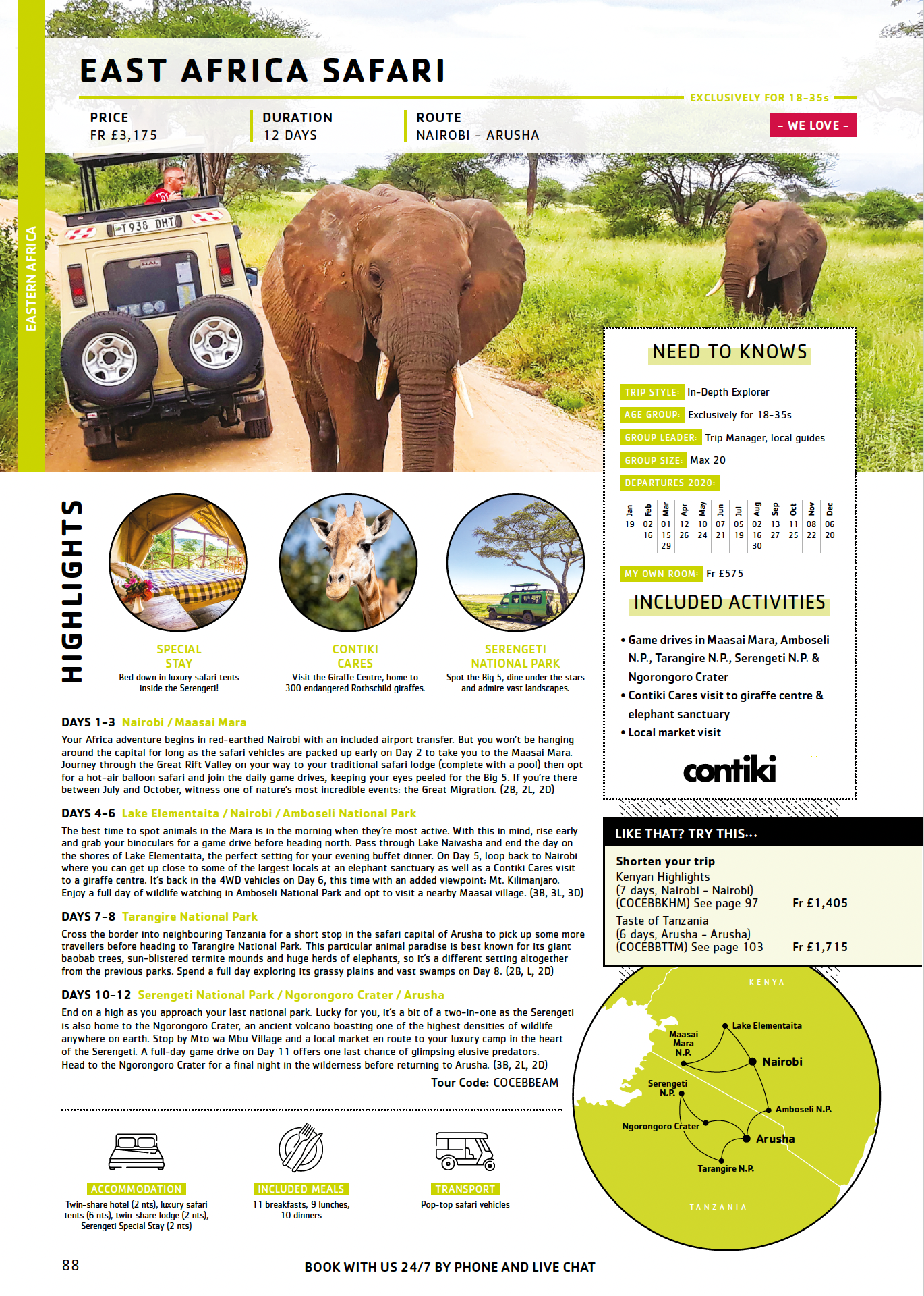 East Africa Tour