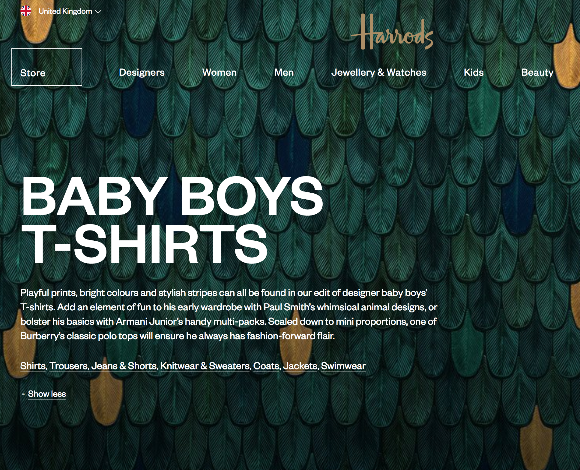 Baby Boys T-Shirts PLP