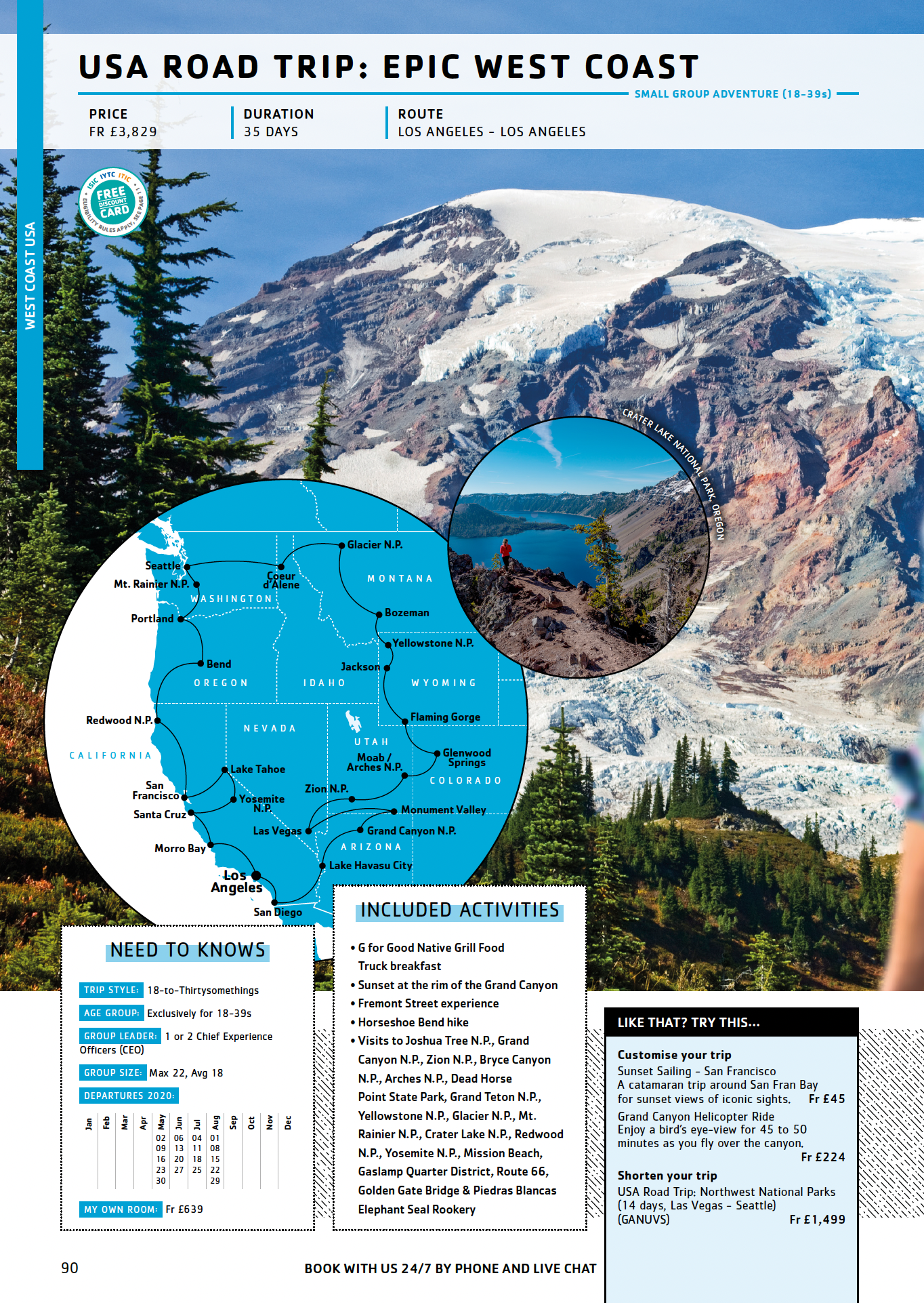 USA Epic Road Trip Itinerary