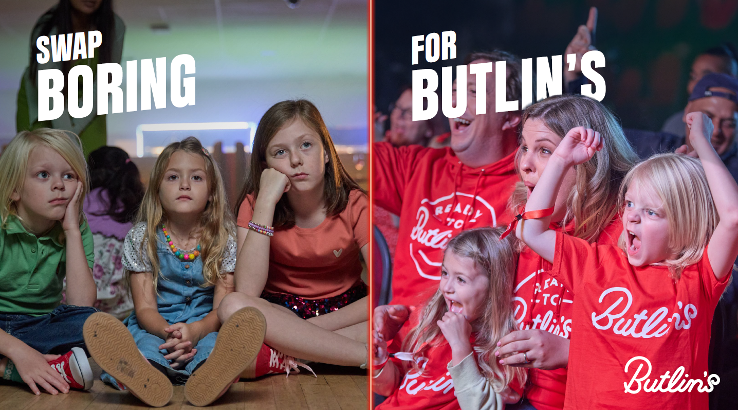 Swap Boring for Butlin's Campaign