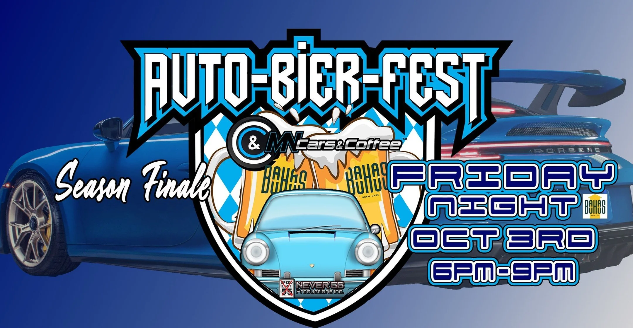 The weather is looking toasty! We'll be serving some delicious ice cream from 6-9pm to help you cool off while you enjoy the car show.