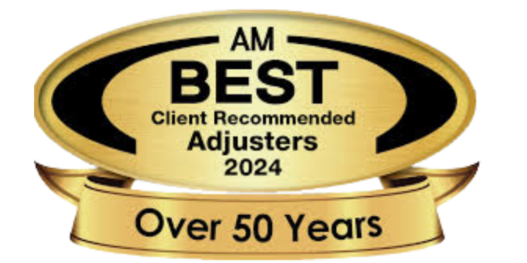 AM Best Client Recommendations Adjusters 2024 Gold Logo