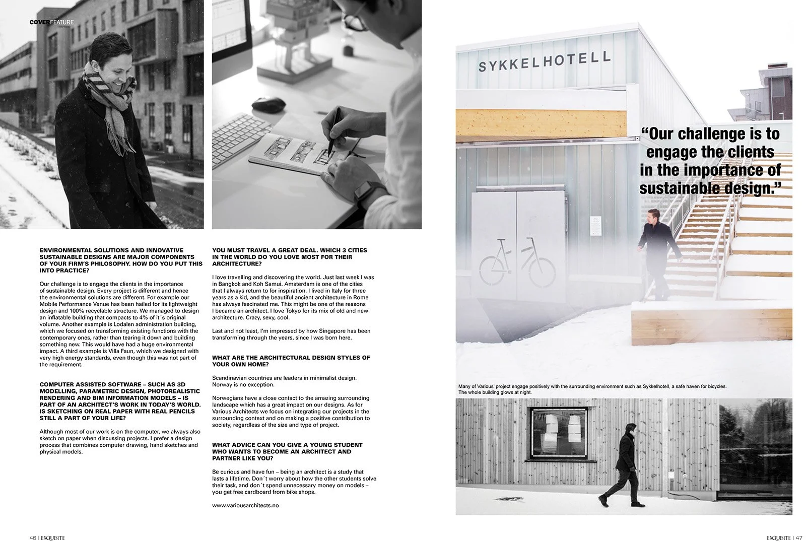 EXQUISITE MAGAZINE INTERVIEW 