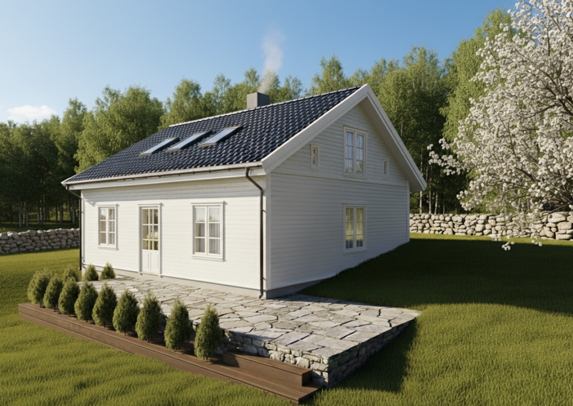 KLASSISK FRITIDSBOLIG TJØME