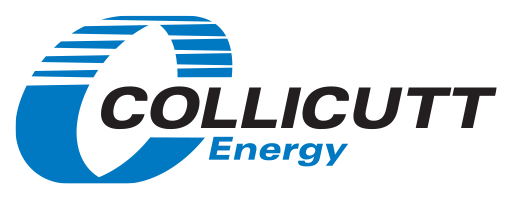 Collicutt Energy logo with a stylized blue and black letter 'C' and the company name.