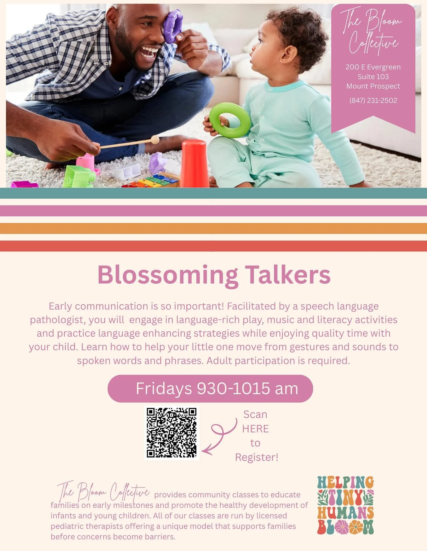 🌸Our very own, Elizabeth Dungan, is teaching a toddlers communication class with @bloomcollective.mp 🌸

Join them for a fun, language-rich class where you and your little one will explore play, music, and stories together. 🎶📚

Learn simple, power