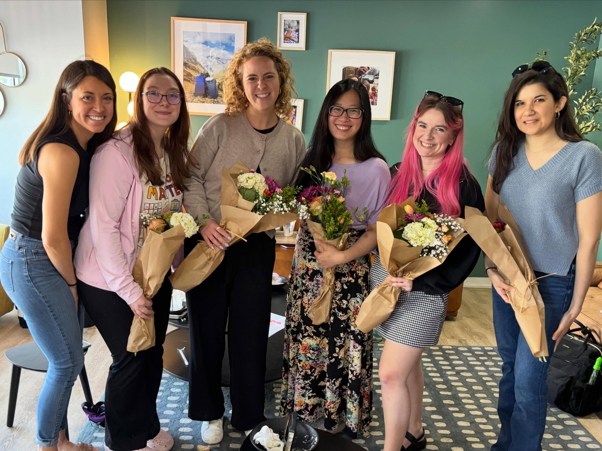 Your favorite speech therapists got to kick off the weekend together while celebrating National Speech-Language-Hearing Month 🌸💬

A time to connect, create, and celebrate the impact we make every day &mdash; helping voices be heard, communication g