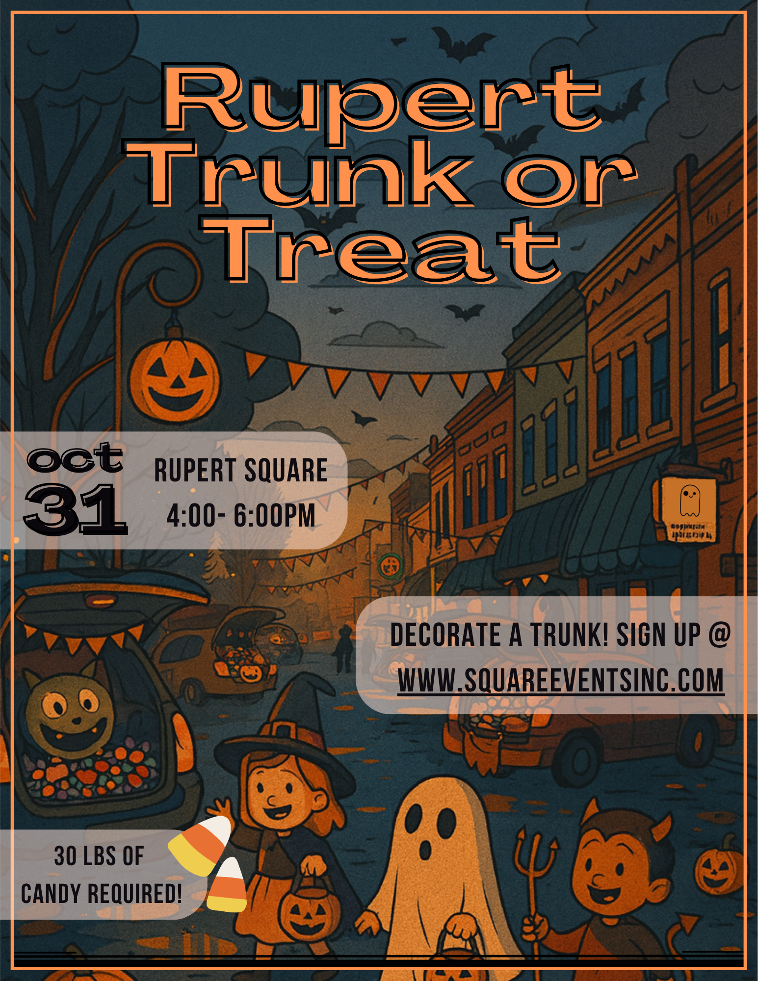 Square Trunk or Treat