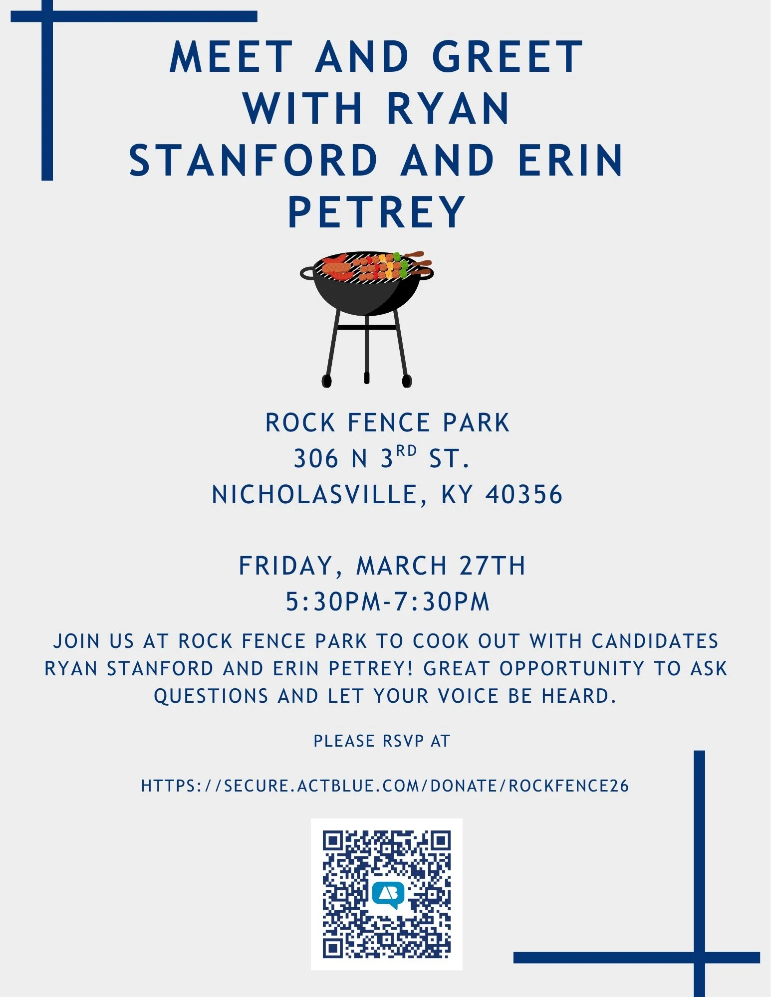 Meet &amp; Greet with Erin Petrey and Ryan Stanford: Jessamine County