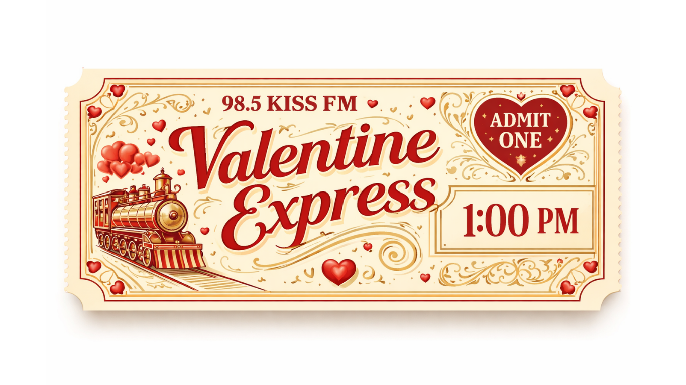 Valentine Express - Seats 4 - Brunch (1:00 PM)