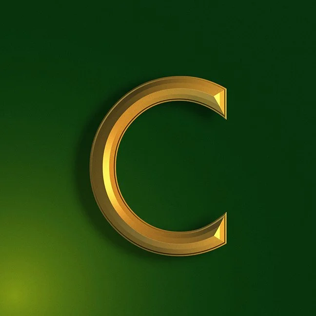 the letter C