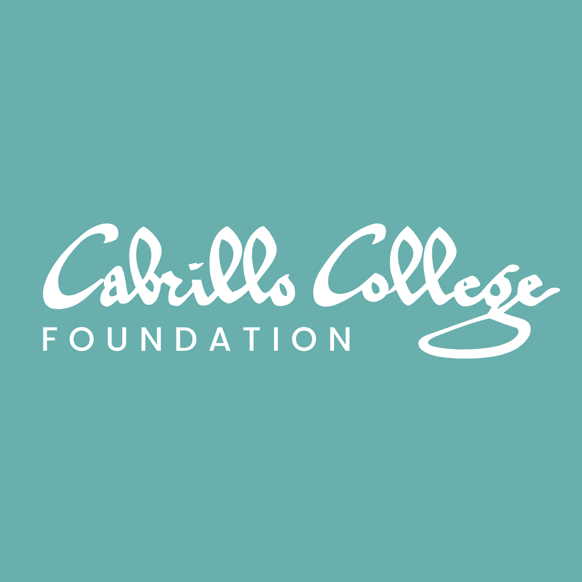A photo of Cabrillo College Foundation's logo.