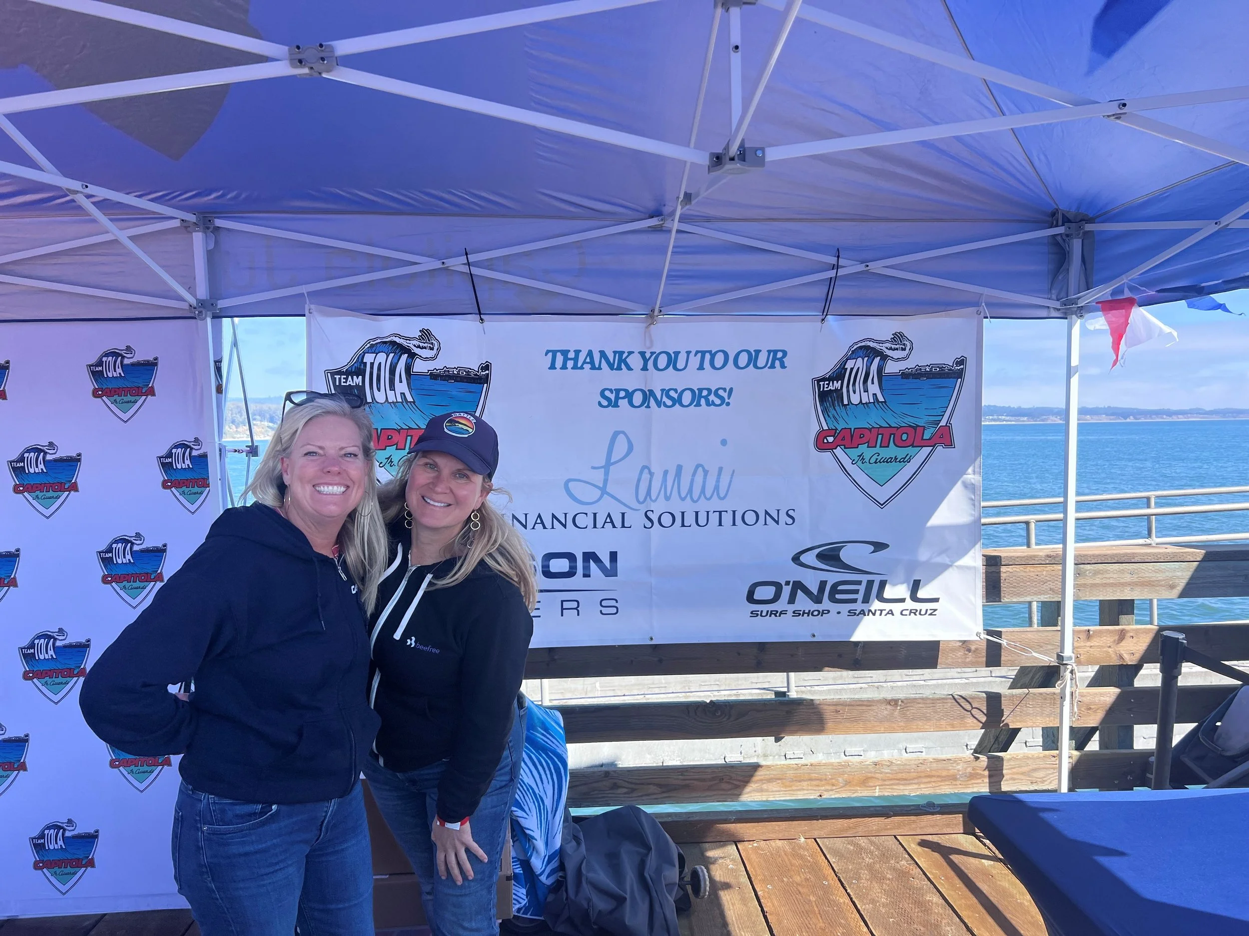 Lanai's team supporting and sponsoring Capitola Junior Guards