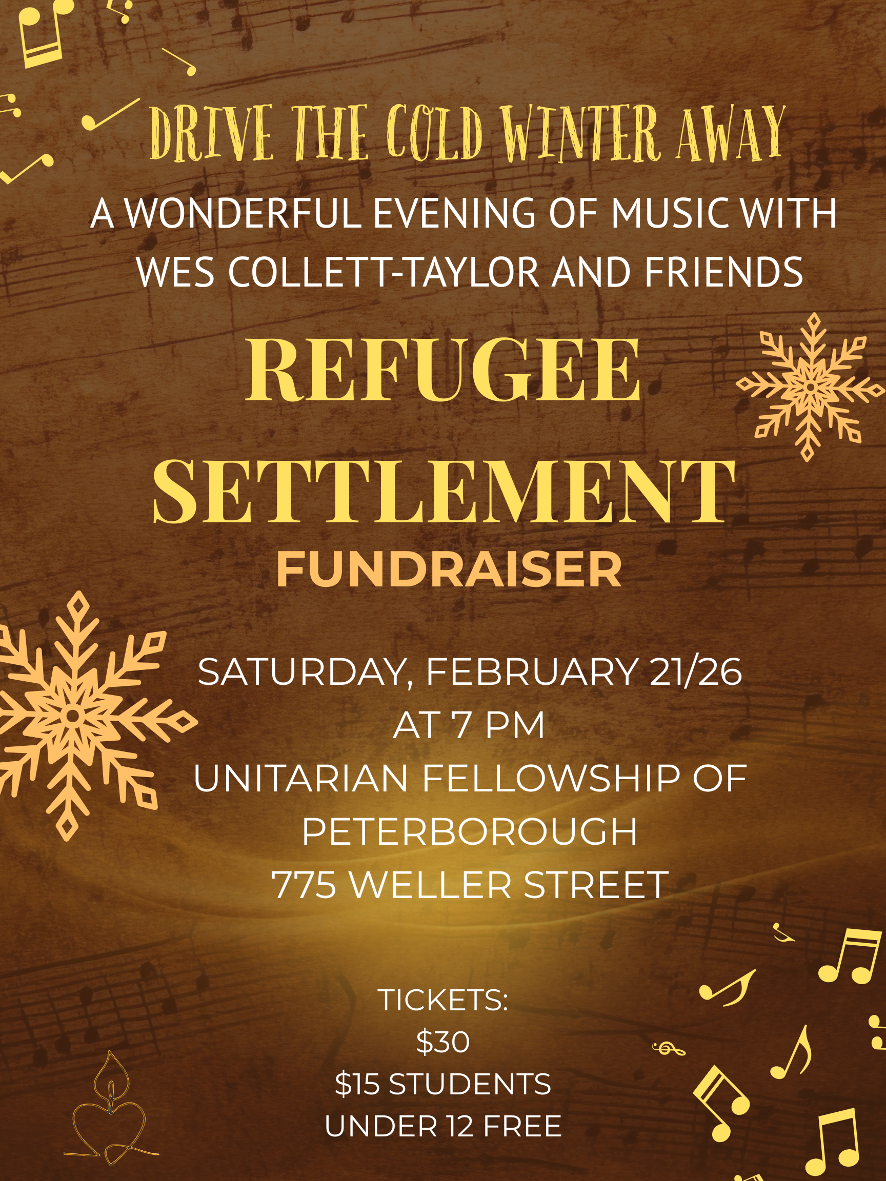 Refugee Settlement Fundraiser