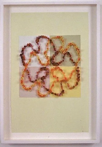 Untitled, 2002, paper, 18 x 8 inches