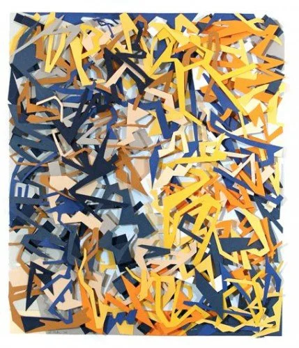 Untitled, 2003, paper, 24 x 16 inches