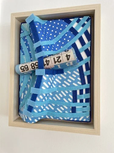 Bingo , 2023, disposable materials, 9 x 7 x 3 Inches