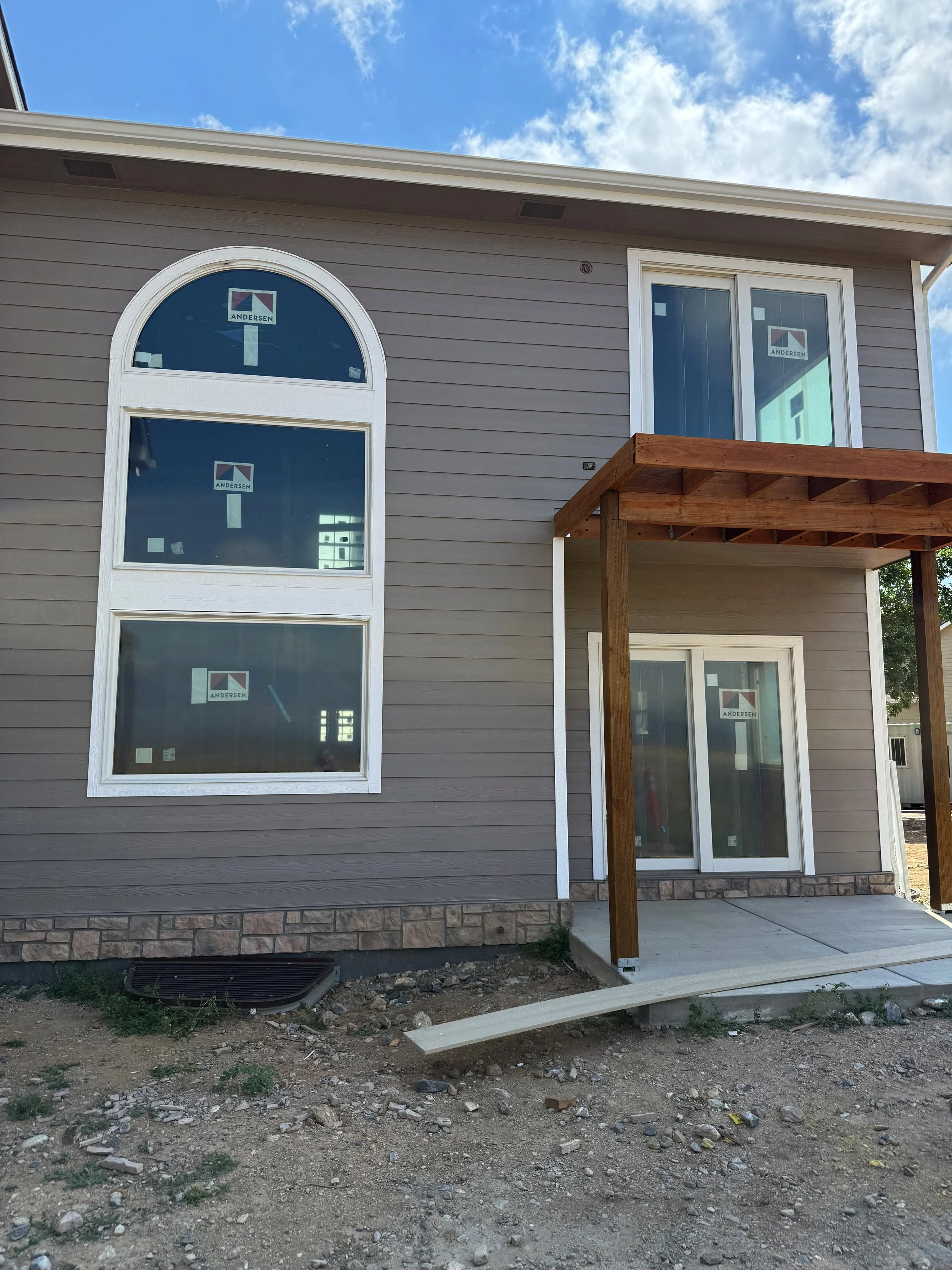 Windows In, exteriors are up!