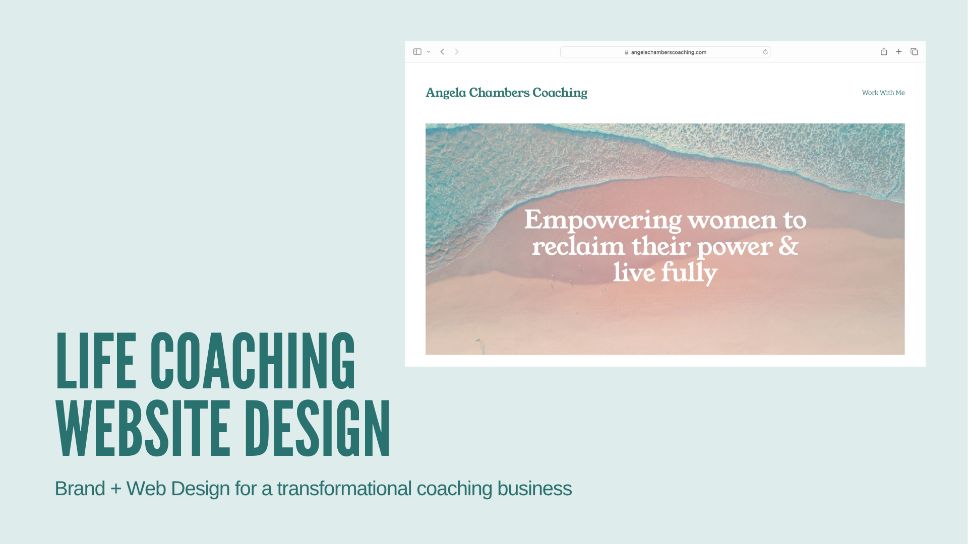 Life Coaching Website Design