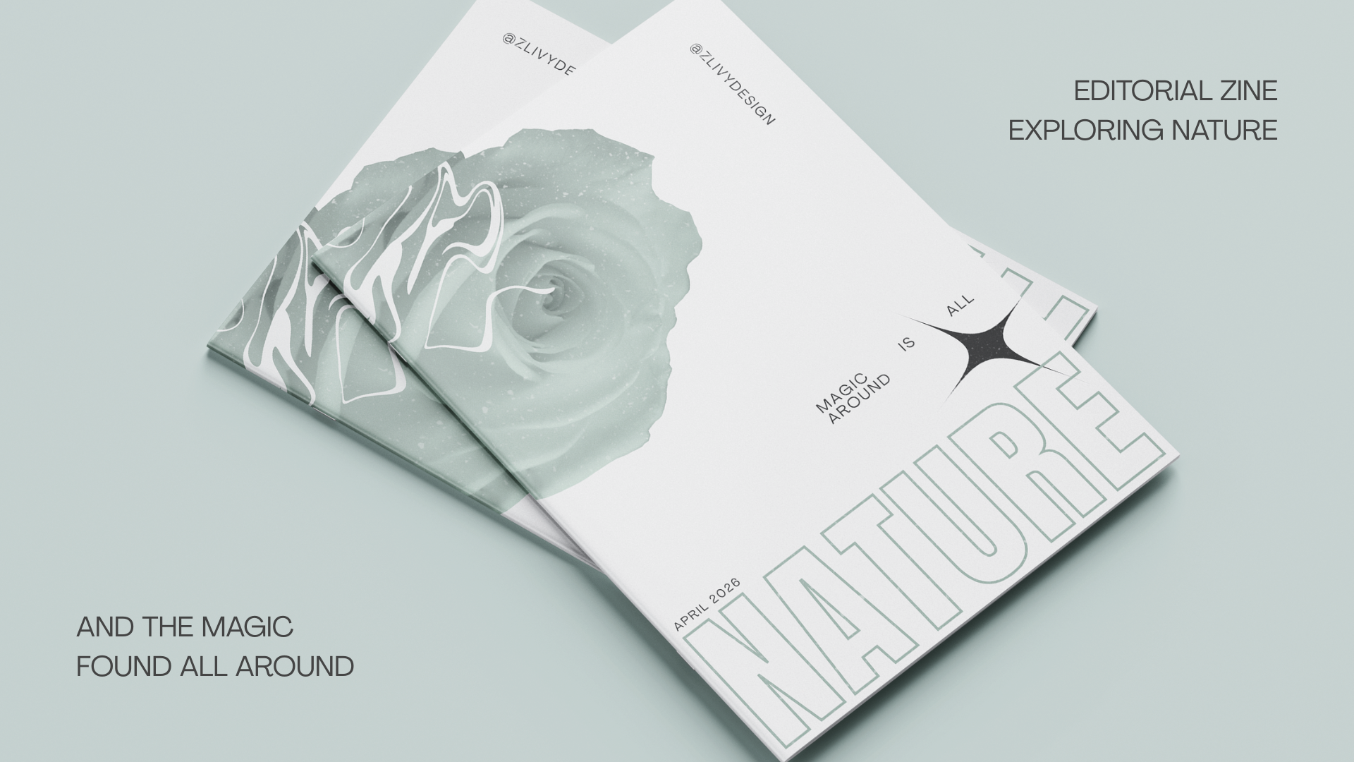 Editorial Zine on Nature