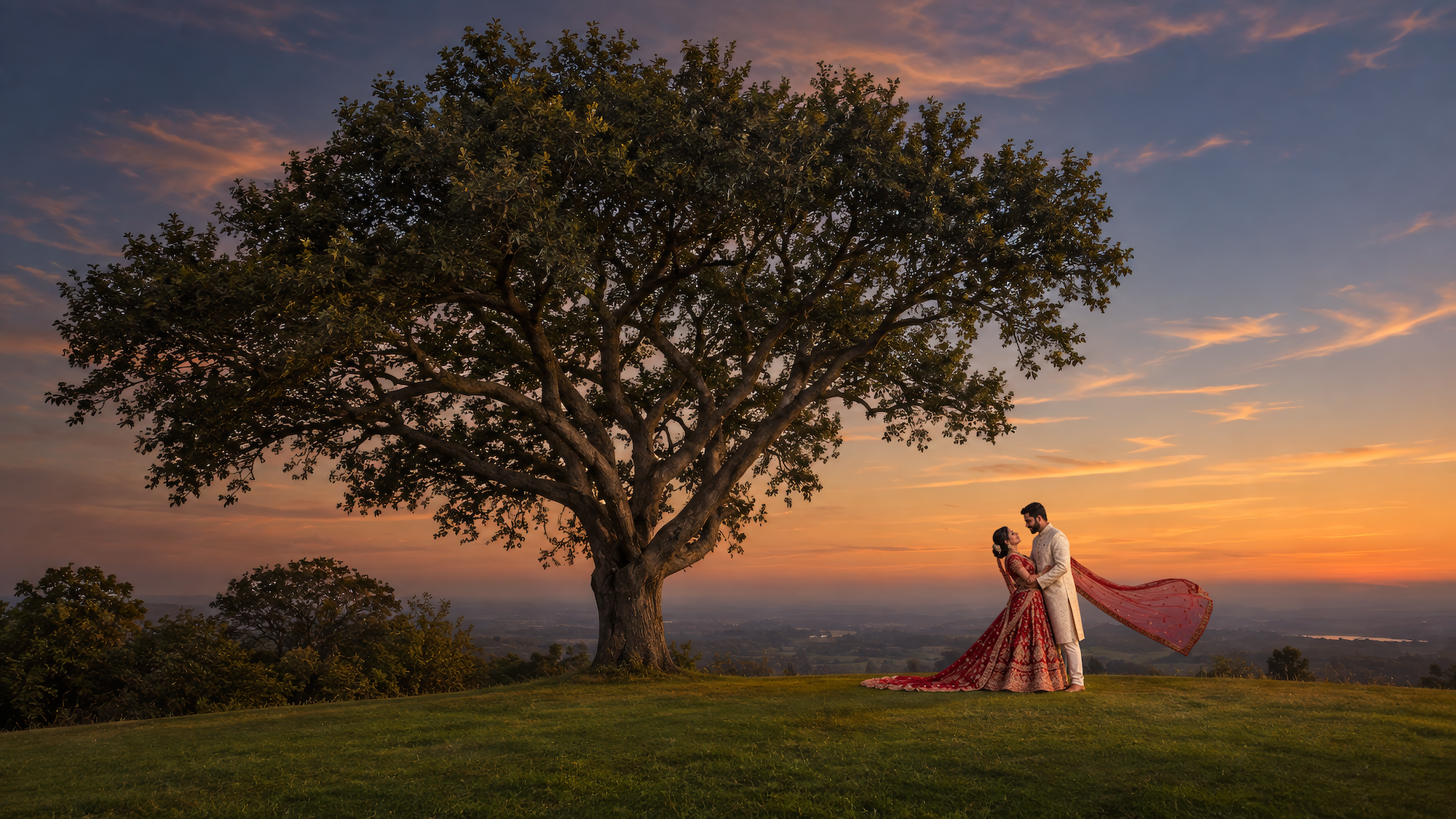 South Asian destination wedding photographed by Sidpix Studios