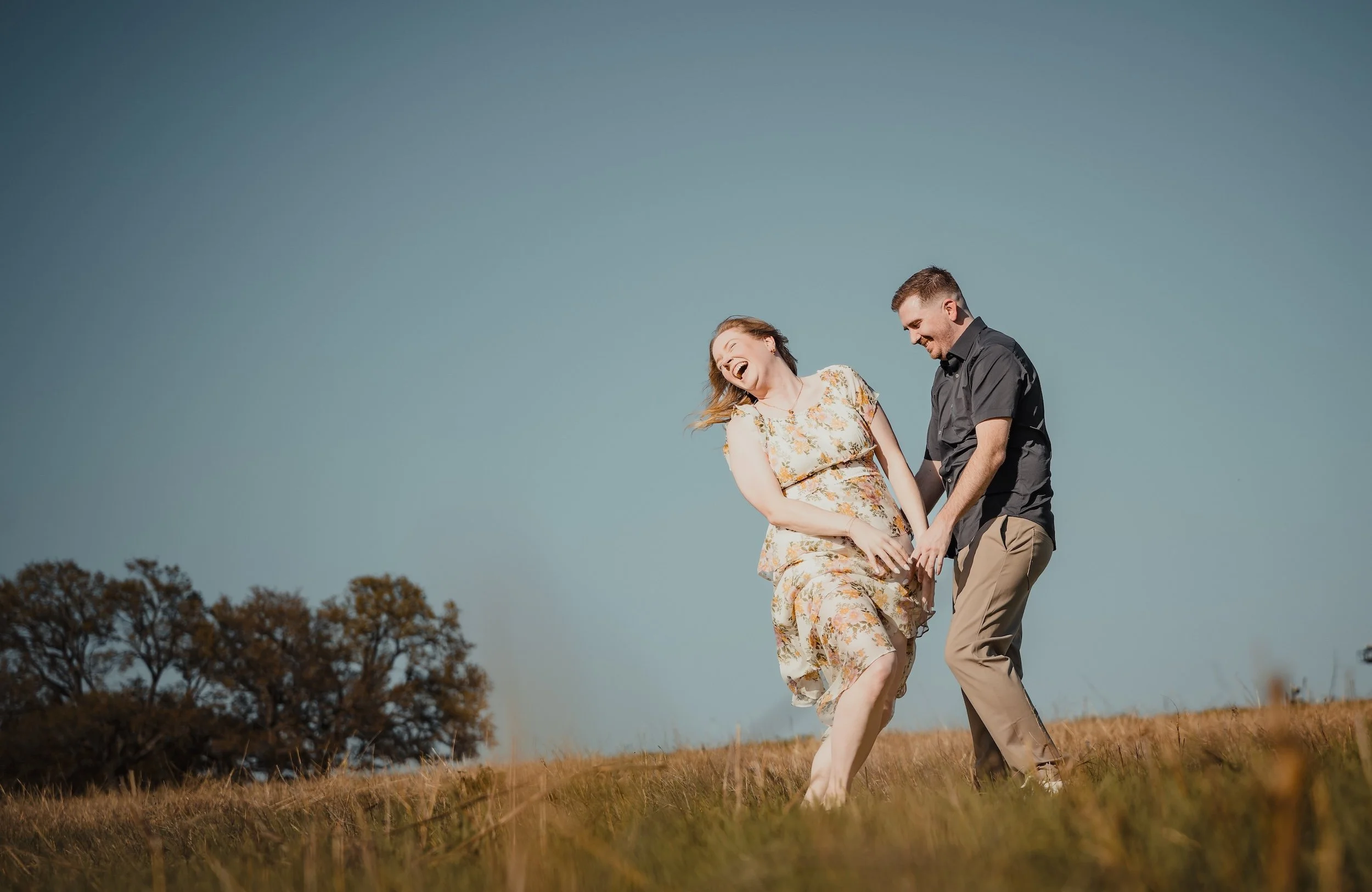 White Rock Lake Proposal at Winfrey Point in Dallas