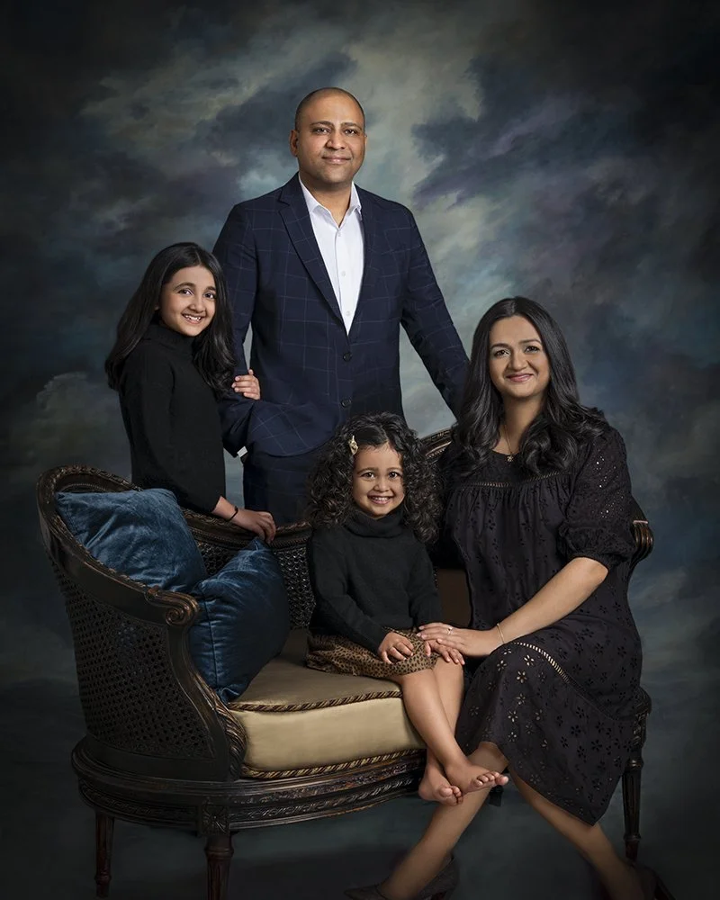 Sid with his family