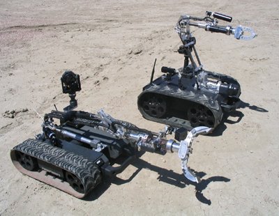 3 custom EOD robots for US soldiers in Iraq