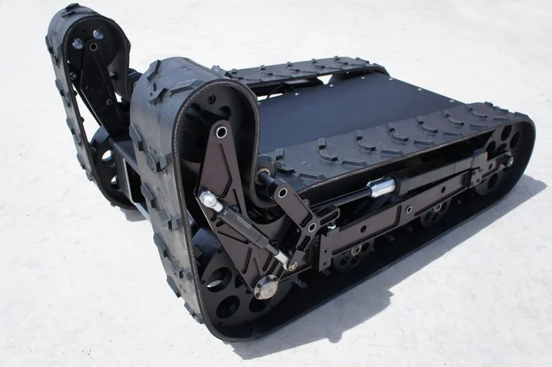 The Machine Lab's prototyping facility has designed a proprietary new shape changing track