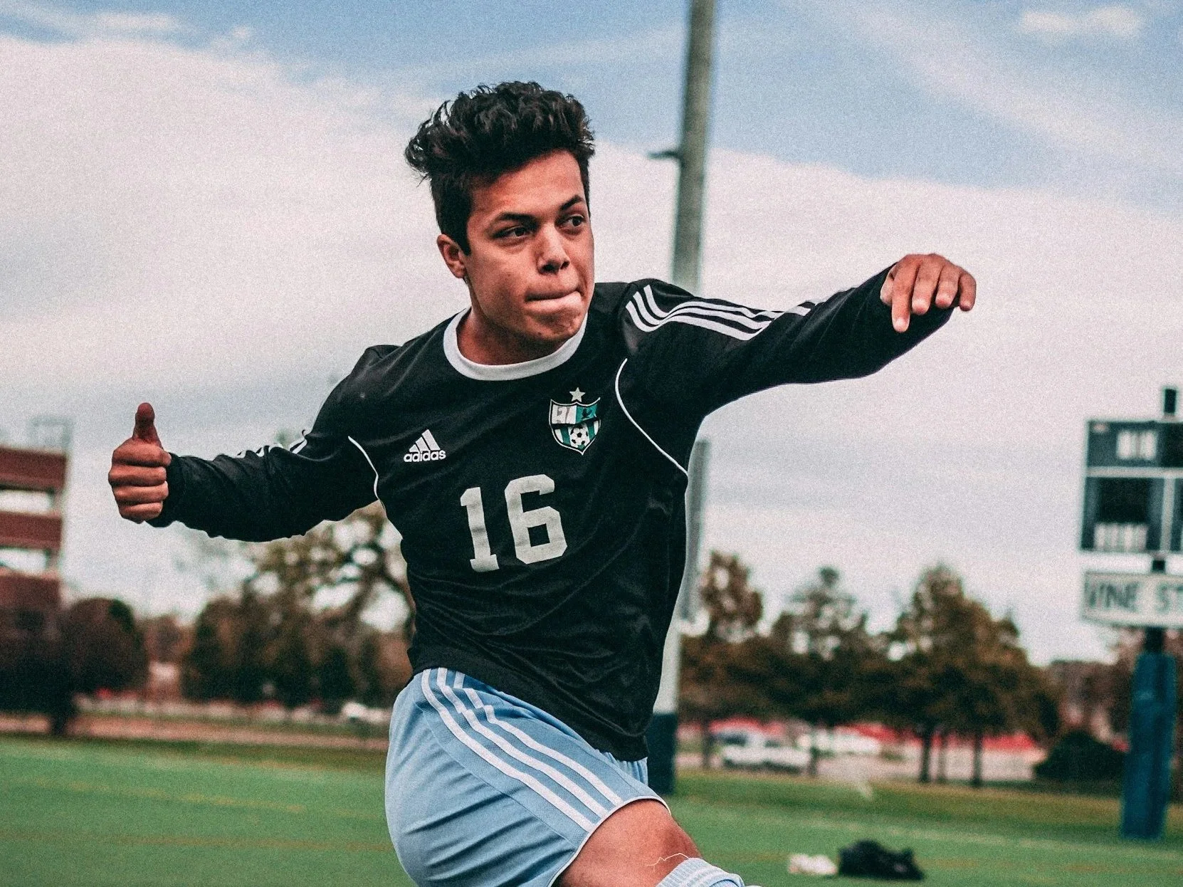 Athlete experiencing performance pressure and self-doubt
