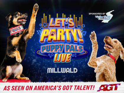Puppy Pals Live presents Let's Party! ALL NEW SHOW! Sponsored by the Wythe-Bland Foundation