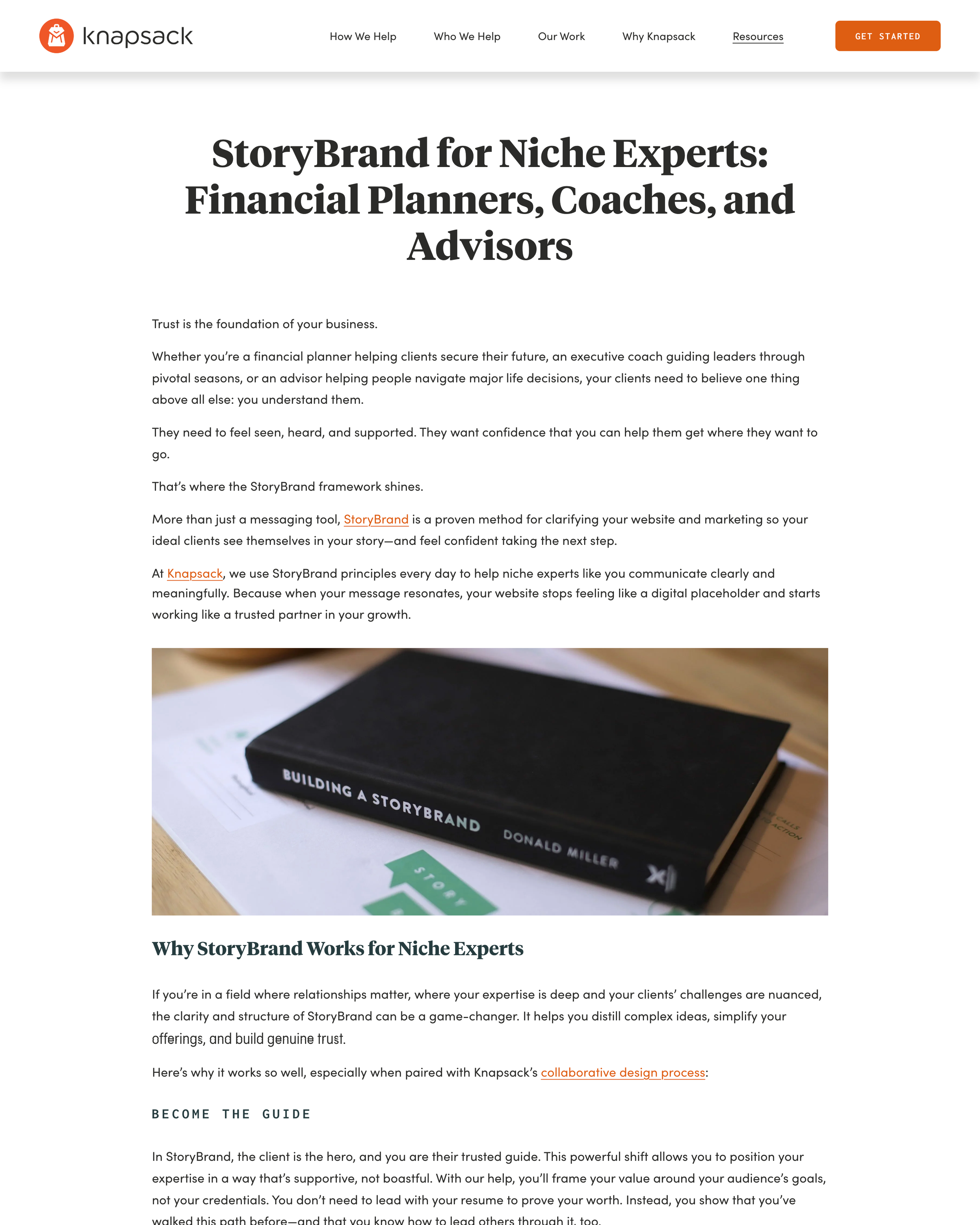 SEO Blog written for Knapsack Creative