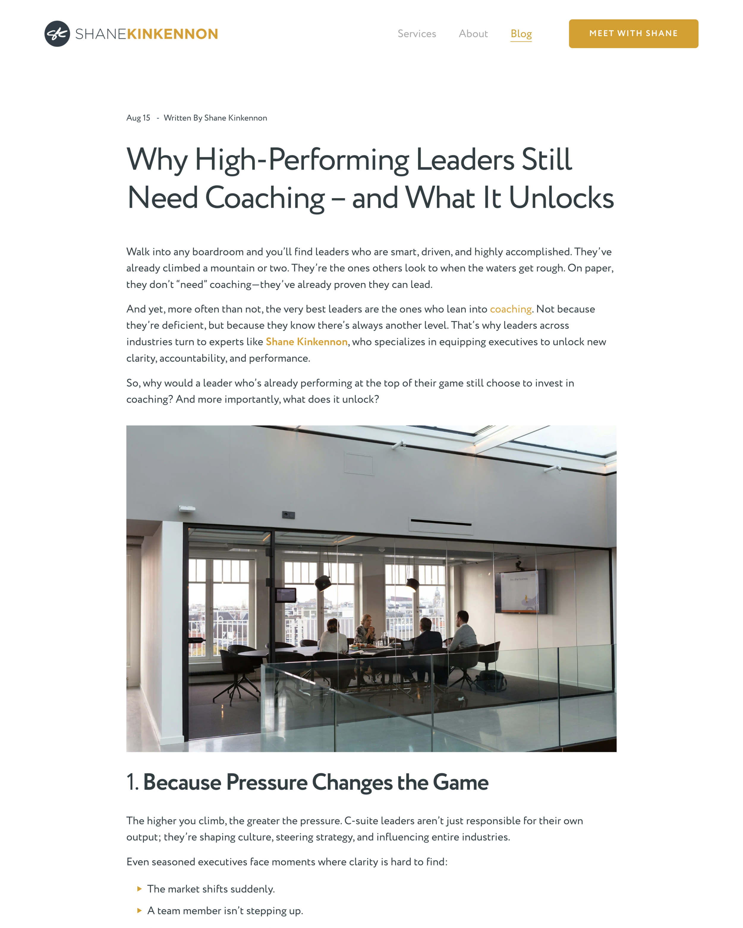 SEO Blog written for Knapsack Creative client