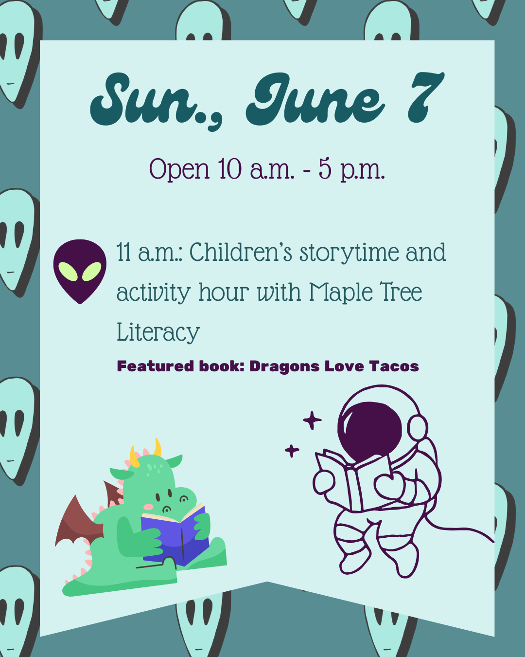 FAB FIRST ANNIVERSARY WEEKEND: STORYTIME SUNDAY