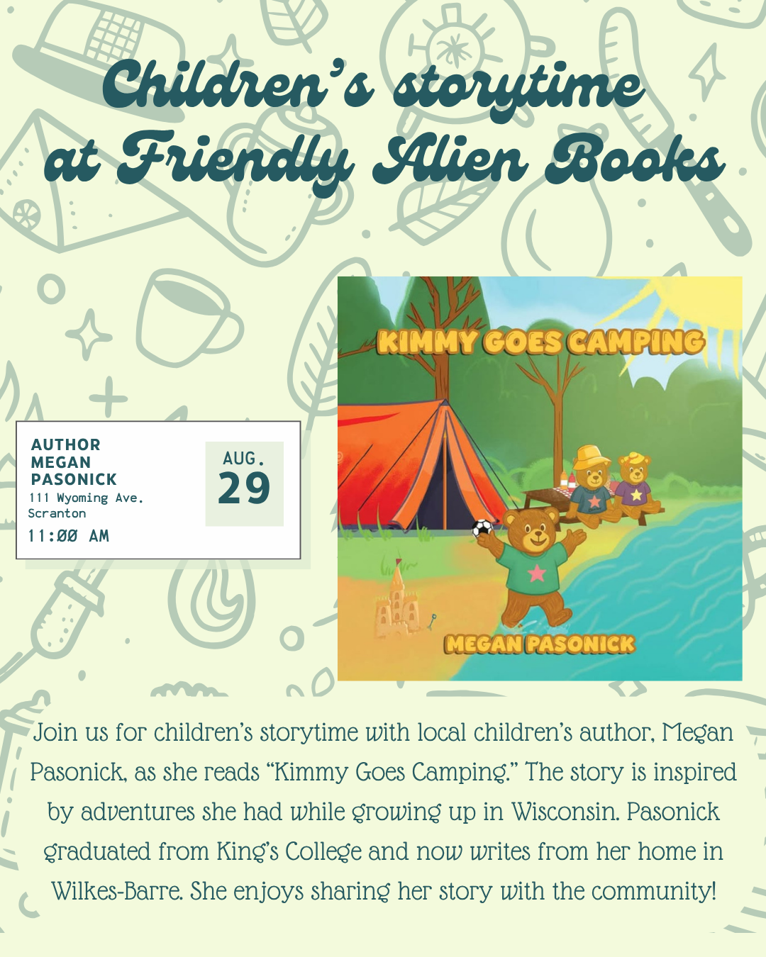 Children's storytime at FAB