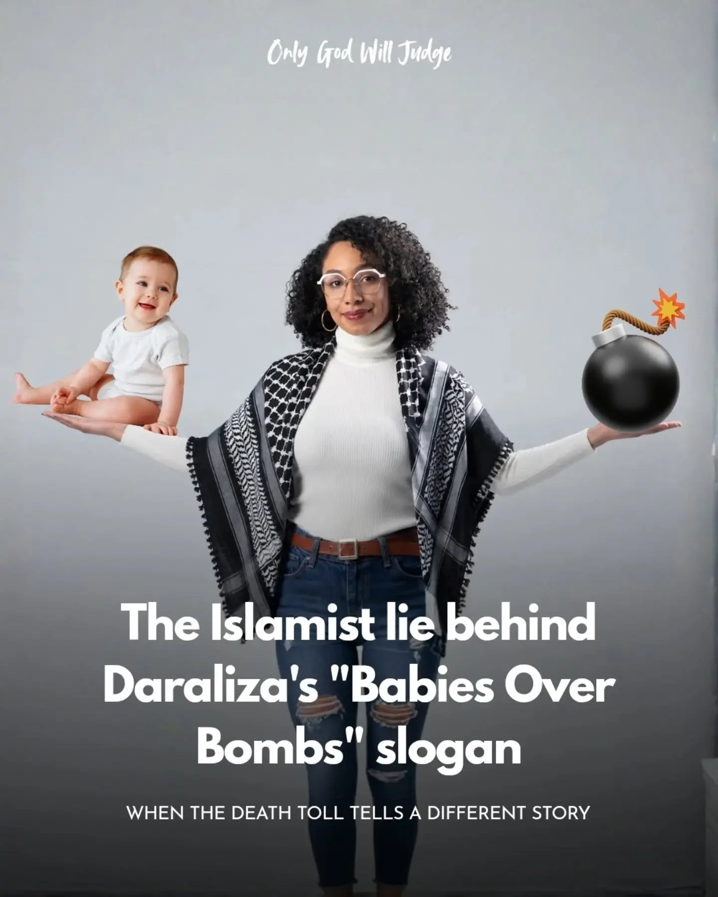 "Babies Over Bombs" must sound really smart when you're an idiot convinced the only conflict in the world is happening in Gaza, but for those of us with more than two brain cells and knowledge of global events it sounds like another DSA 3-w
