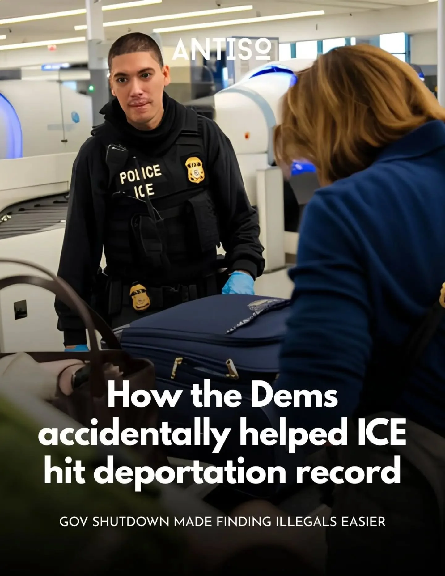 The Democrats have failed miserably at their attempts to derail ICE and one move this year actually helped the agency exceed its deportation goals.

Remember a few months back, when Democrats filibustered and refused to vote on the Save America act?
