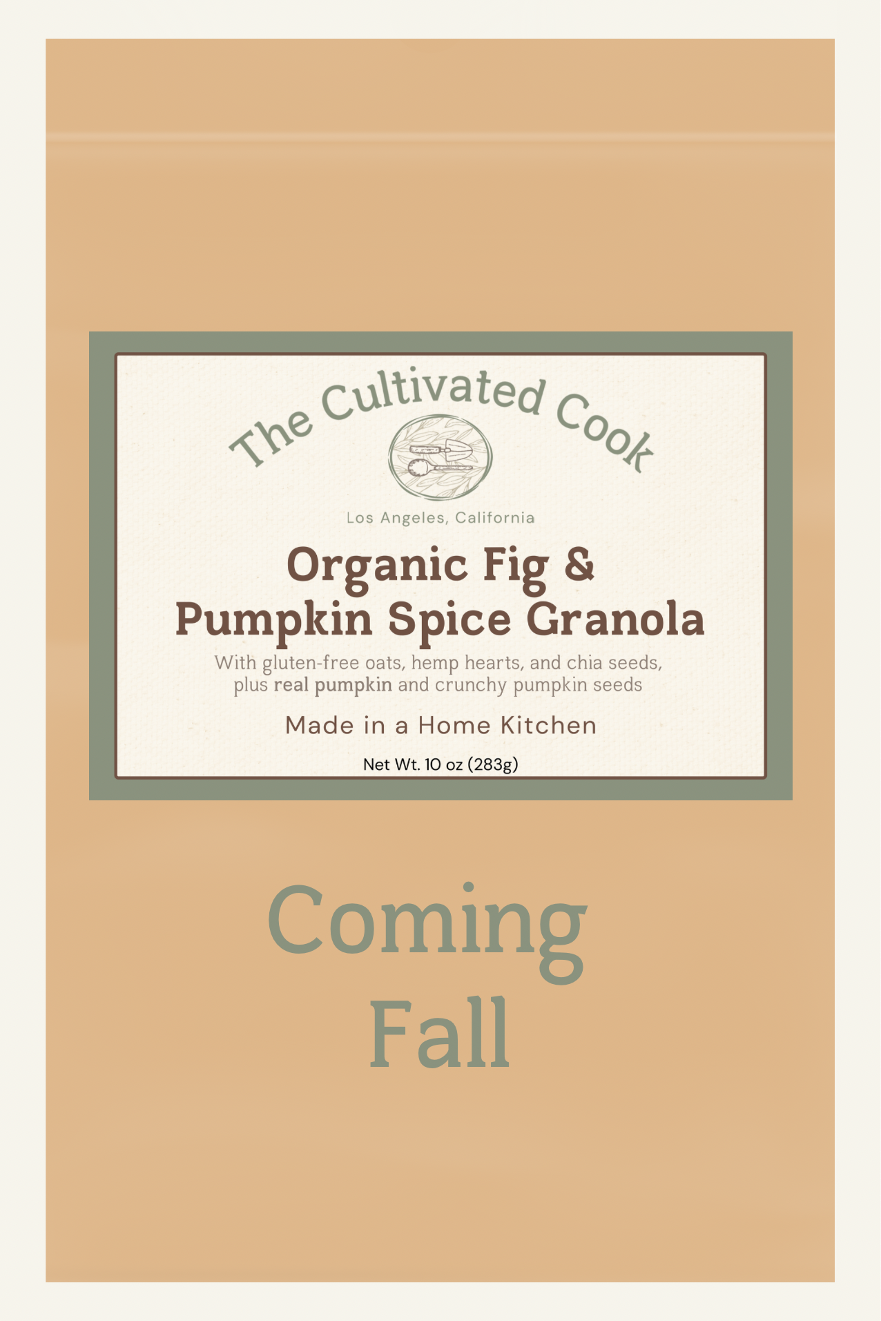 Organic Fig & Pumpkin Spice Granola