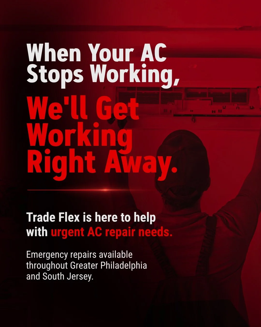 An A/C problem rarely gets better by waiting.

If your system isn't cooling properly, won't turn on, or is making unusual noises, it's best to have it checked before a small issue turns into a bigger repair.
Our experienced technicians respond quickl