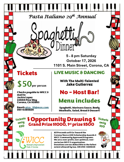 29th Annual Spaghetti Dinner