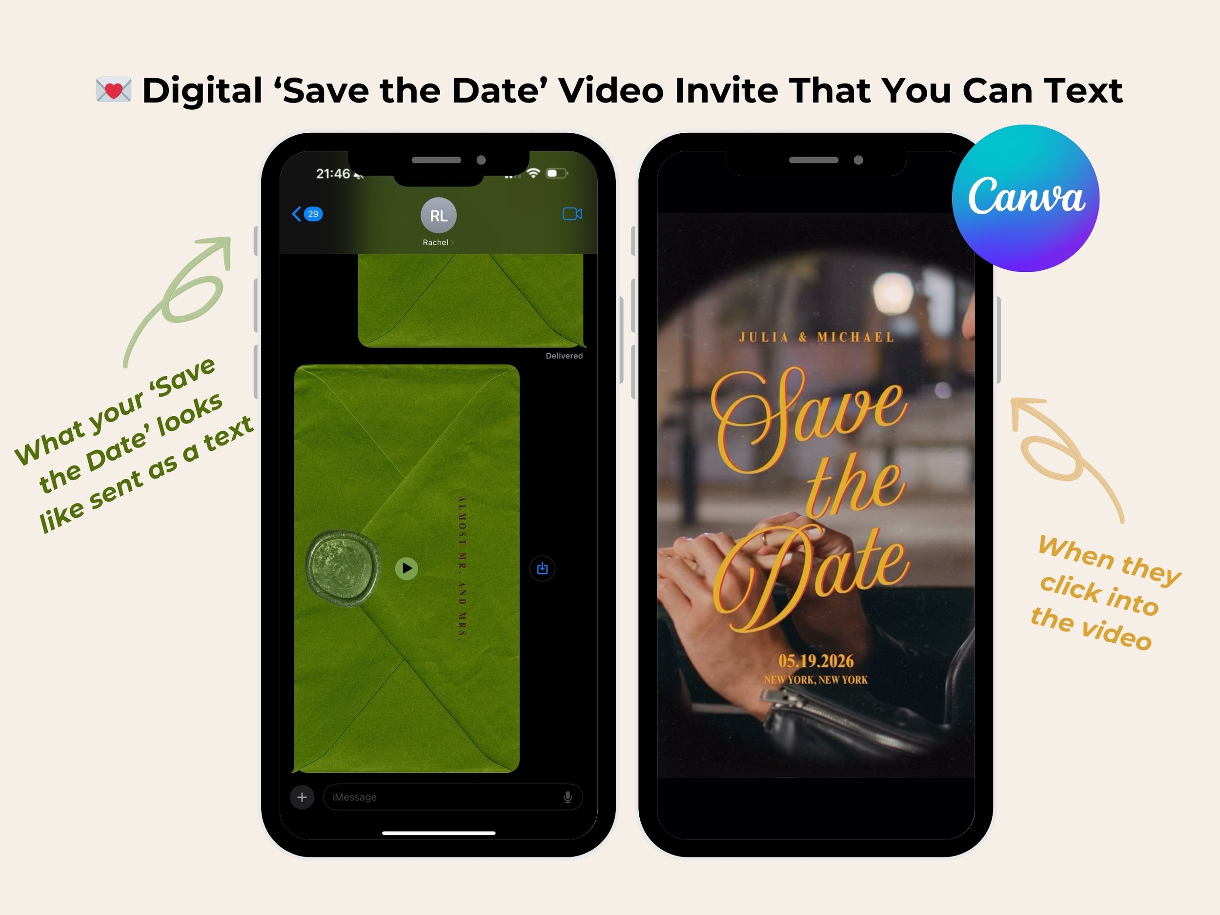 Digital Save the Date