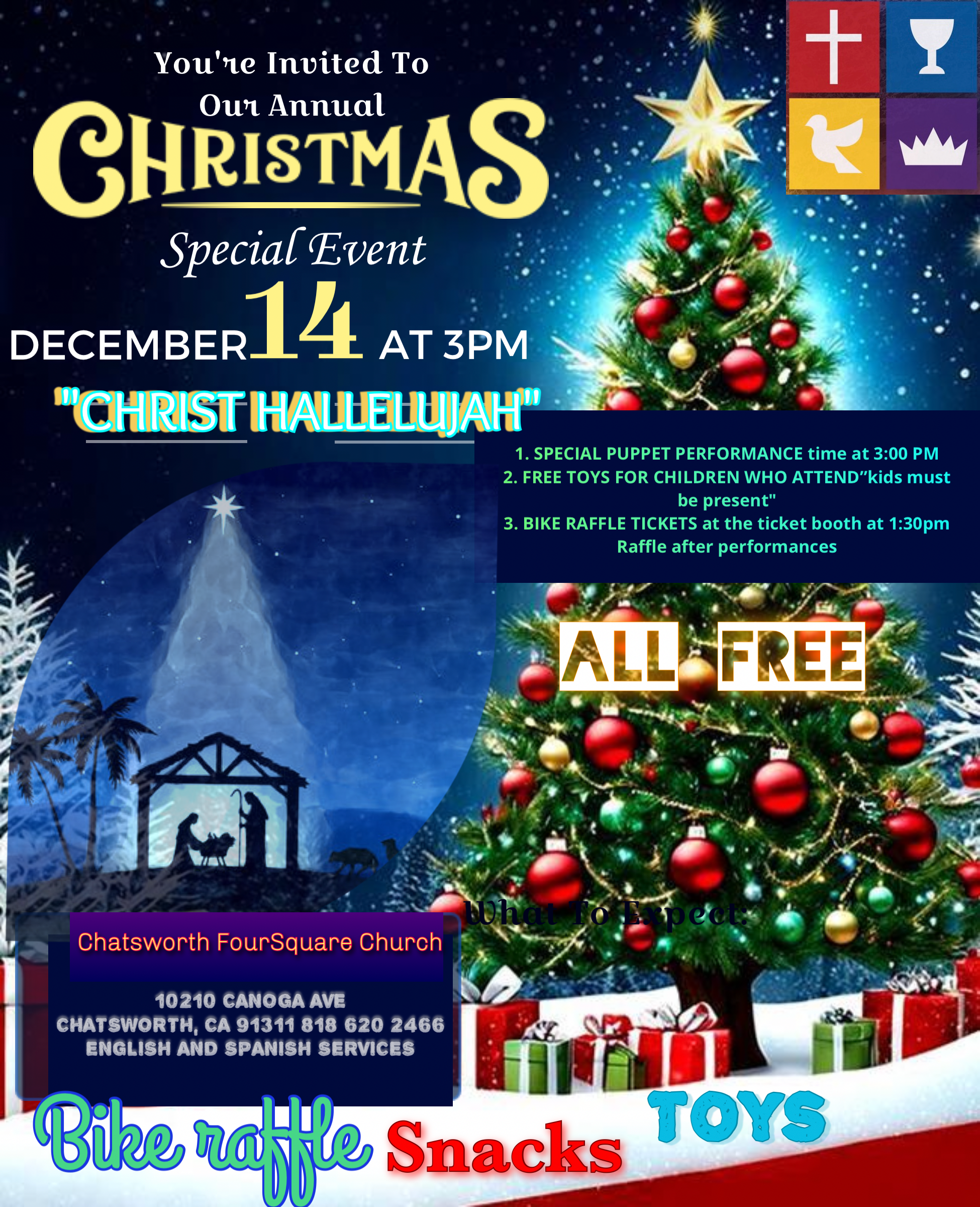 Christmas Toy & Bike Giveaway