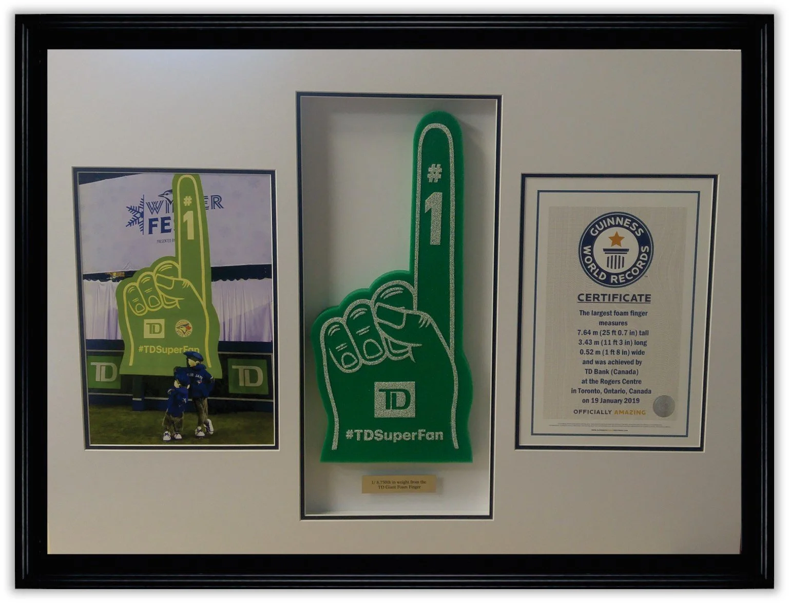TD custom framed art design