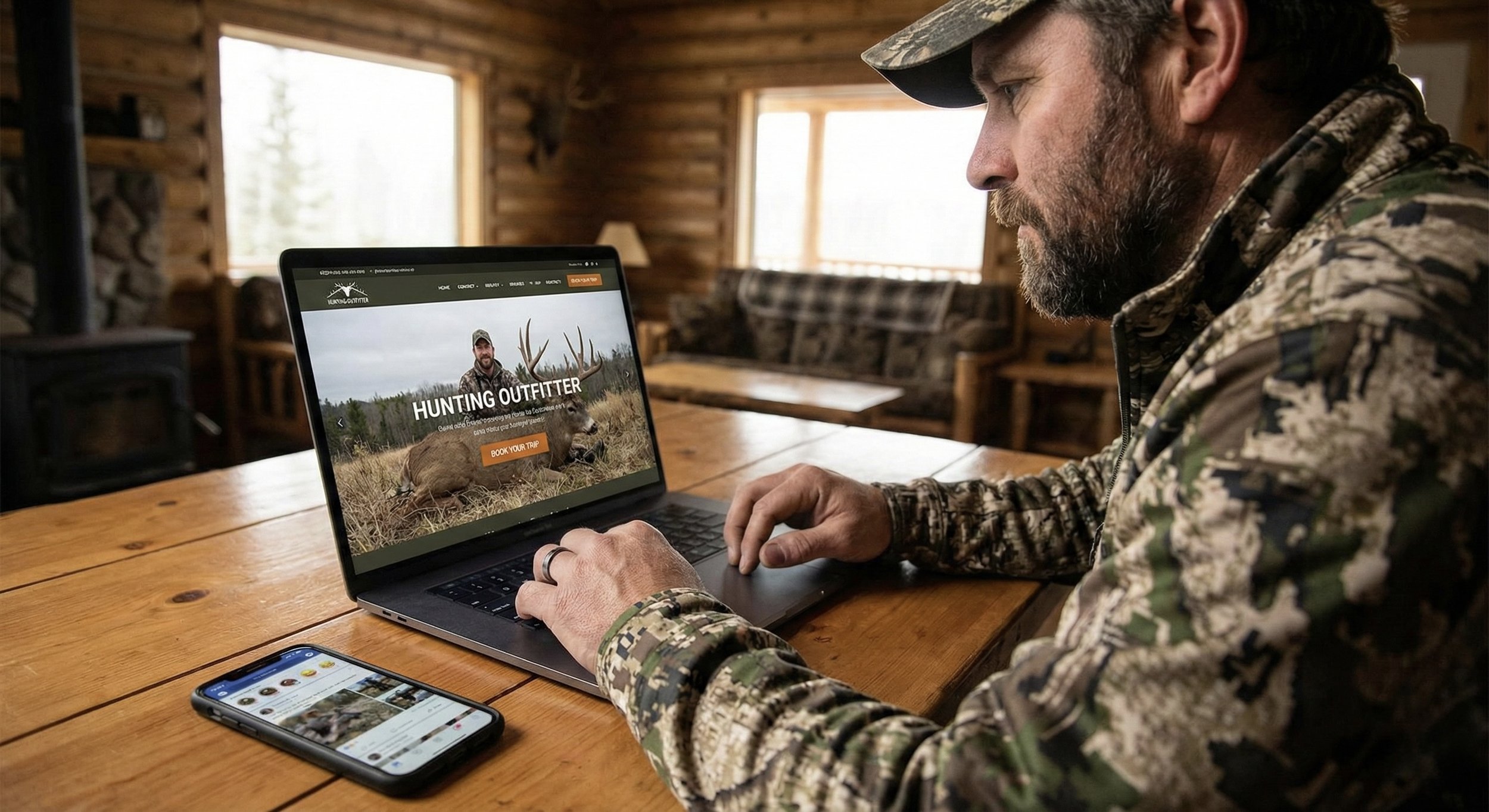 7 Reasons Your Hunting Outfitter Needs a Professional Website (Not Just Social Media)
