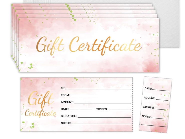 Gift Certificate