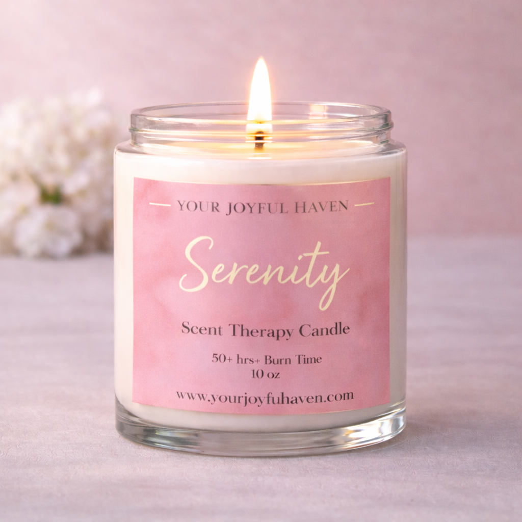 "Serenity" Scented Soy Candle